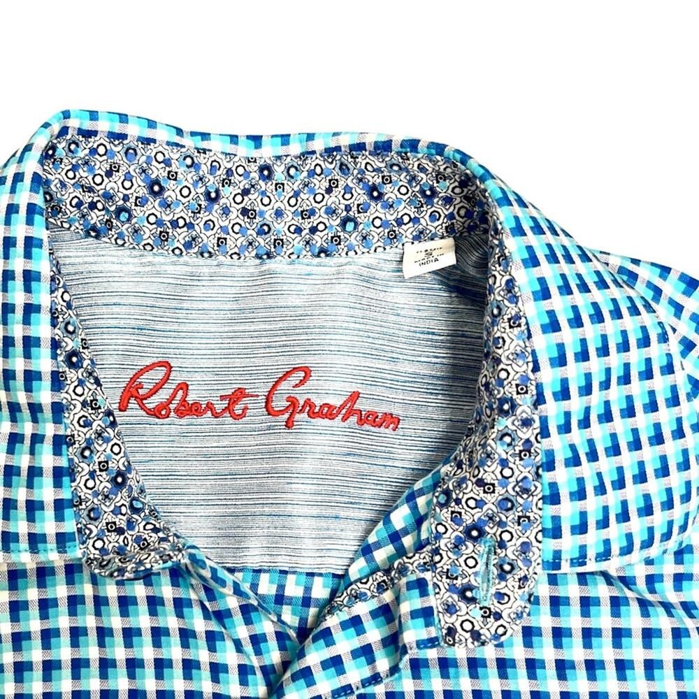 Robert Graham Geometric Print Button Down Shirt